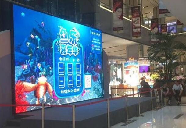 上海商場led電視廣告